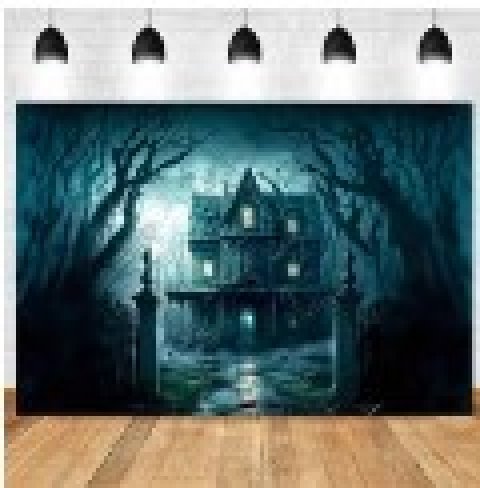Haloweenske pozadí, plátno na fotografování